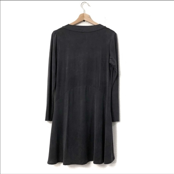 Anthropologie Dolan Toute Gray Swing Dress - Picture 4 of 7